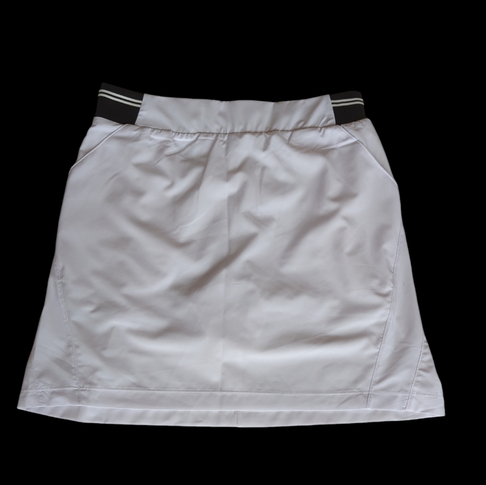 Kyodan Golf Skort with Pockets PS Black White Skirt Tennis